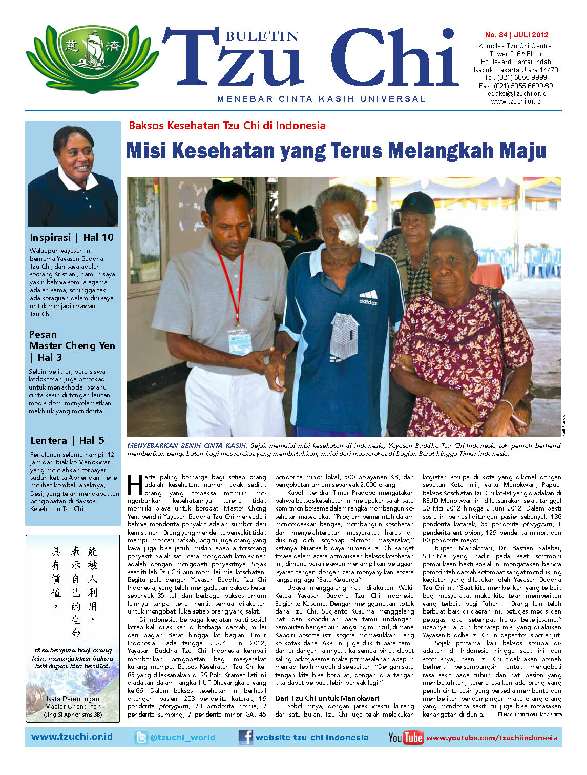 Buletin Edisi 84 Juli 2012